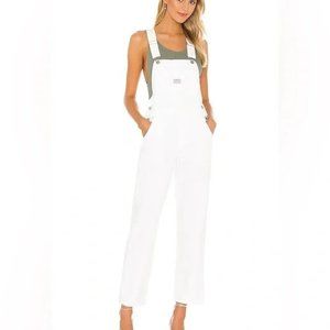 Levi's White Overalls